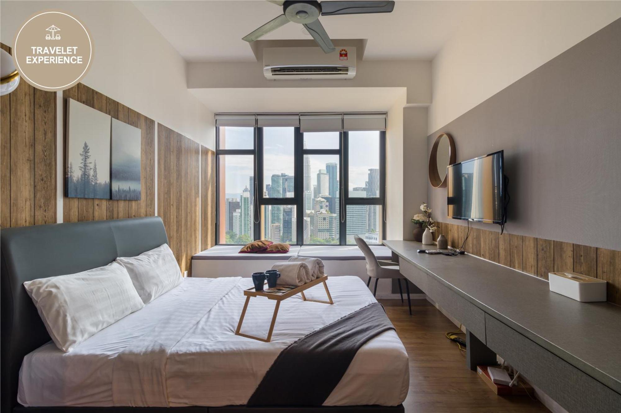 Ceylonz Suite Klcc, Travelet Kuala Lumpur Szoba fotó