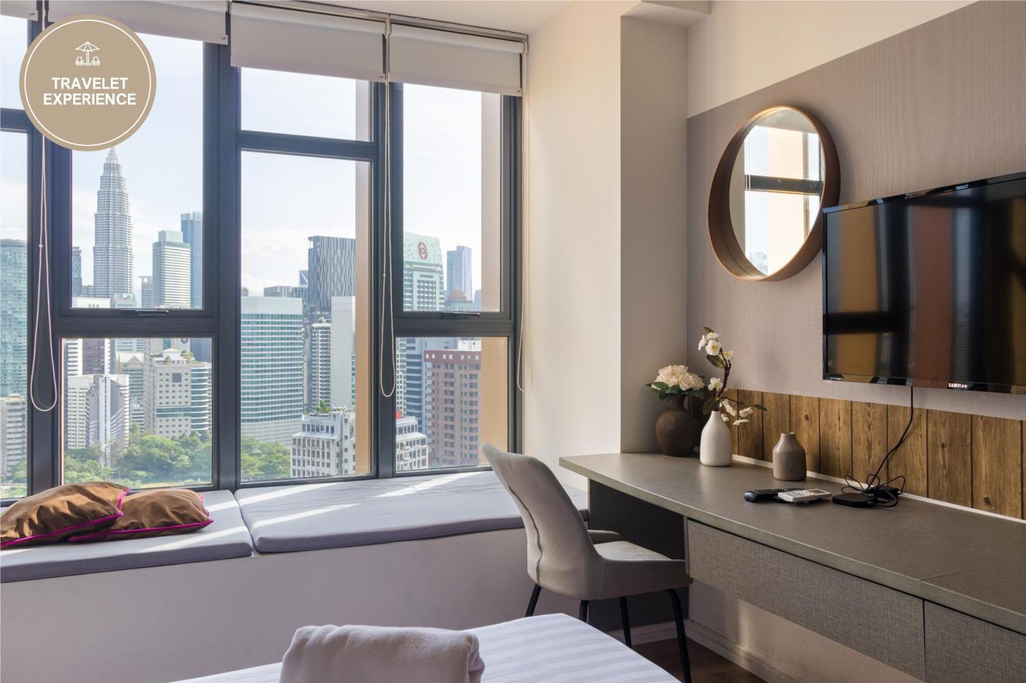 Ceylonz Suite Klcc, Travelet Kuala Lumpur Szoba fotó